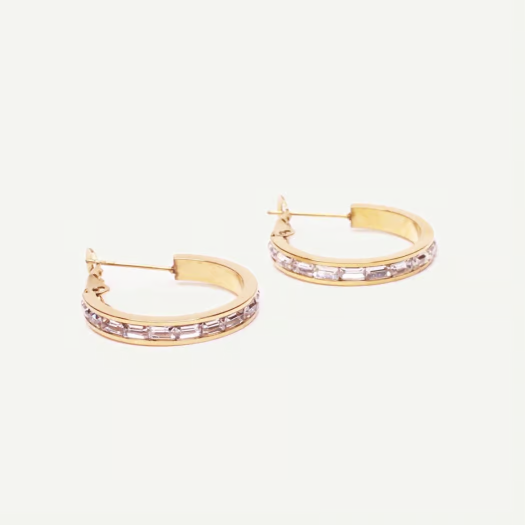 Caprice Paris | Fine mini hoop earrings